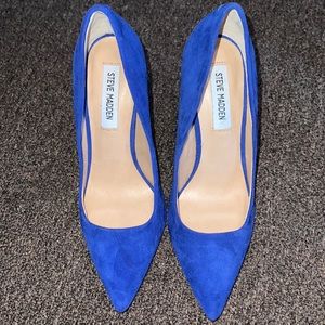 Royal Blue Steve Madden Stilettos. Size 7.